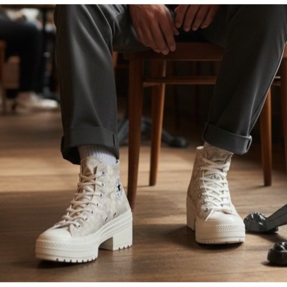 New Men’s Converse Chuck 70 De Luxe Heel Platform Sneaker Boots Size 11